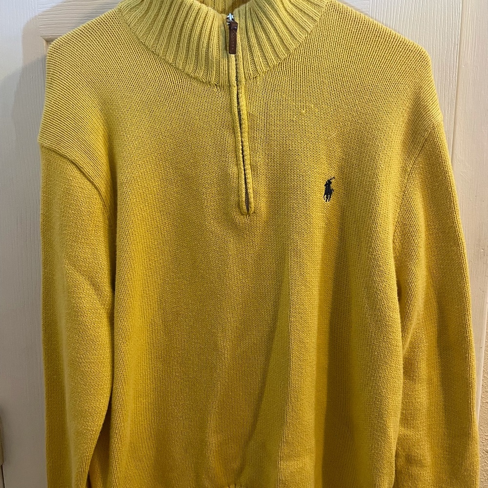 Polo Ralph Lauren Sweater 1/2 zip 1/4 zip Mock Neck Pullover